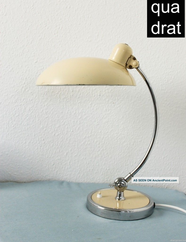 Kaiser Idell President Bauhaus Desk Lamp Ch Dell White Luxury Art Deco Art Deco photo