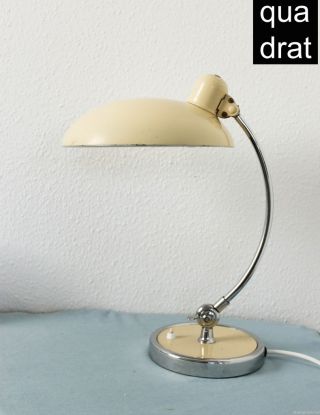 Kaiser Idell President Bauhaus Desk Lamp Ch Dell White Luxury Art Deco photo