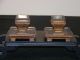 Antique C18/19thc Neoclassical Solid Bronze Matching Pair Of Inkwells - Mrkd - Hp Art Deco photo 2