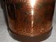 Vintage Atapco Copper Ice Bucket With Handle Excellent Cond 1950 ' S Collectible Art Deco photo 9