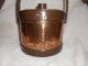 Vintage Atapco Copper Ice Bucket With Handle Excellent Cond 1950 ' S Collectible Art Deco photo 11