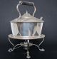 Victorian Antique Art Nouveau Silver Plated Spirit Kettle On Stand Glasgow 1900 Tea/Coffee Pots & Sets photo 3