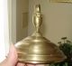 Vintage Art Nouveau Brass / Bronze Enamel Urn / Vase W/ Lid Antique Estate Metalware photo 5