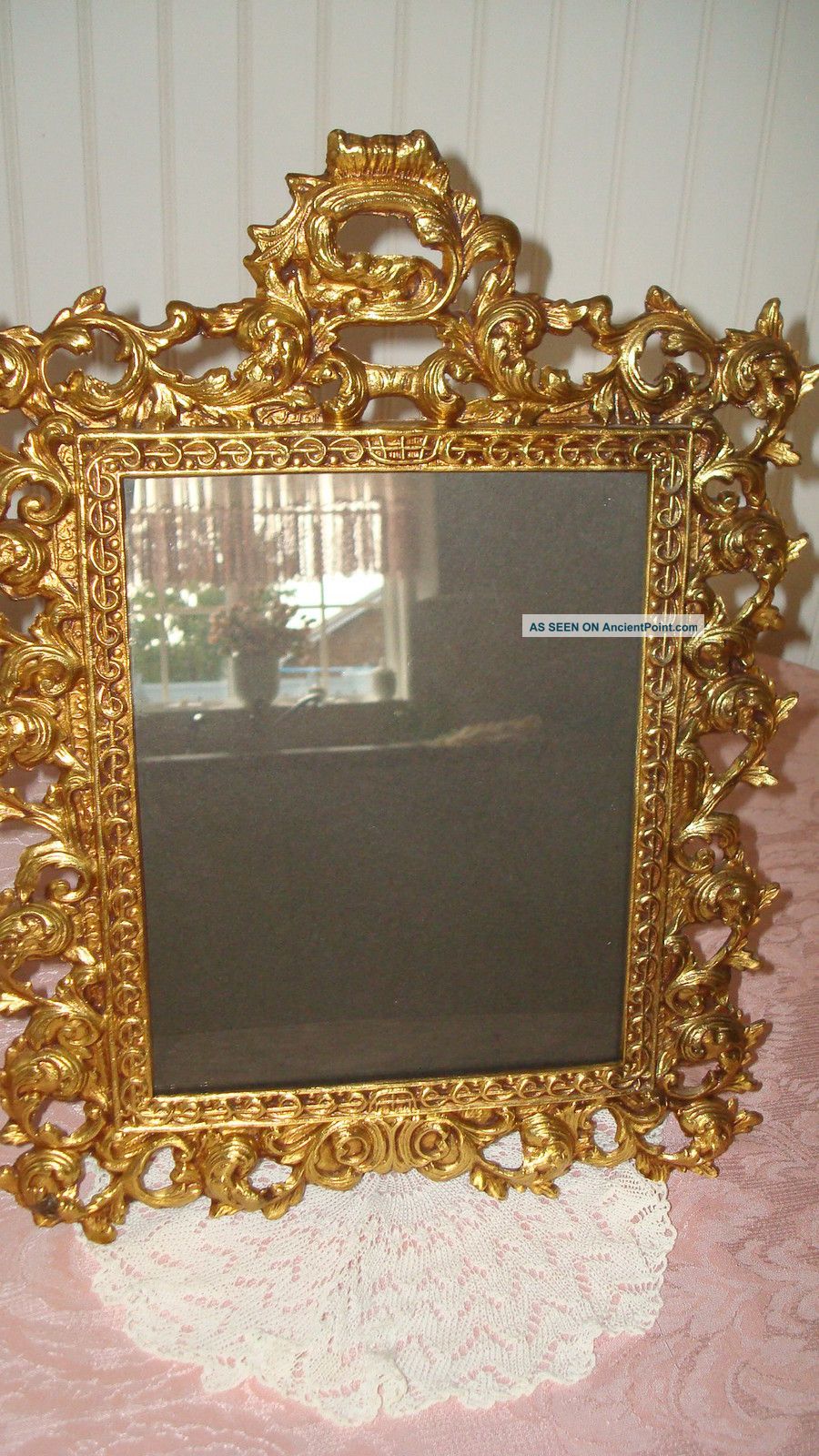Antique/vintage Art Nouveau Vanity Mirror/picture Frame 