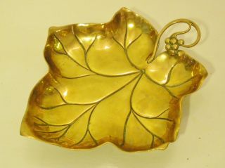 Large Antique Brass Wmf Art Nouveau Bon Bon Dish / Tray photo