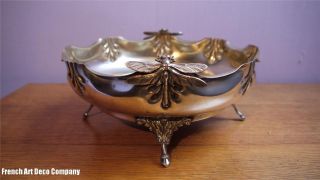 French Art Nouveau Silverplated 