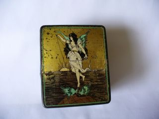 Art Nouveau Period Collectable Tin - Cook & Co Ring Travellers photo