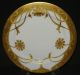 Antique Pickard China Plate Haviland Limoges Raised Gold Daisy Hand Painted 1903 Art Nouveau photo 5