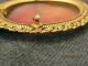Large Victorian - Edwardian 14k Gold Shell Cameo Brooch Pendant Of 