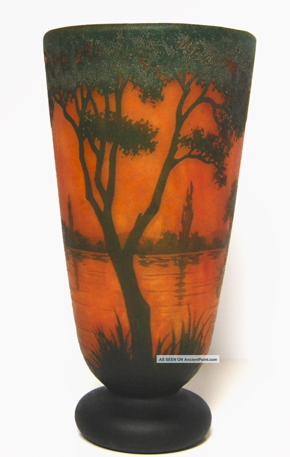 Art Nouveau Vase Signed Daum Nancy Vases photo