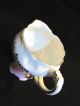 Antique Art Nouveau Porcelain Footed Embossed Pink Creamer Pittsburgh Pa Germany Art Nouveau photo 7