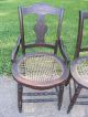 4 Early Art Nouveau / Victorian Burled Walnut Chairs Art Nouveau photo 2
