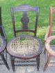 4 Early Art Nouveau / Victorian Burled Walnut Chairs Art Nouveau photo 4