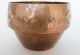 Fine Wmf German Antique Arts & Crafts Copper & Enamel Bowl 1880 Jardinier Pot Arts & Crafts Movement photo 6