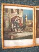 Set Of Four Antique Framed 1942 Lithographs Of Paul Reveres Ride Must See Arts & Crafts Movement photo 2