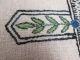 Spectacular Arts & Crafts Embroidered Linen Table Runner Crochet Trim Unused Arts & Crafts Movement photo 3