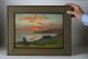 Early California Impressionist Oil Painting By Manuel Valencia / Pacific Sunset Arts & Crafts Movement photo 9