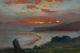 Early California Impressionist Oil Painting By Manuel Valencia / Pacific Sunset Arts & Crafts Movement photo 2