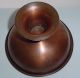 Signed Roycroft Arts And Crafts Rich Patina Mission Copper Footed Bowl Aesthetic Arts & Crafts Movement photo 4