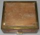 Lovely Small Arts & Crafts Box Copper Brass Wood Hand Made With Wear & Verdigris Arts & Crafts Movement photo 4