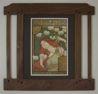 Mission Style Art Nouveau Bungalow Greene & Greene Framed Print - Saint Marie photo