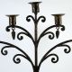 Arts And Crafts Hammered Wrought Iron Candelabra Arts & Crafts Movement photo 2