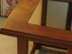 Pair Of Walnut & Mirror Arts & Crafts Style End Tables Arts & Crafts Movement photo 2