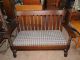 Arts And Craft Era Settee And Chair Set In Oak Arts & Crafts Movement photo 1
