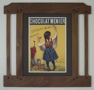 Mission Style Art Nouveau Bungalow Greene & Greene Framed Print - Chocolat Minier photo