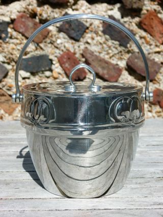 Stunning Archibald Knox Tudric Pewter Biscuit Barrel For Liberty & Co.  01166 photo