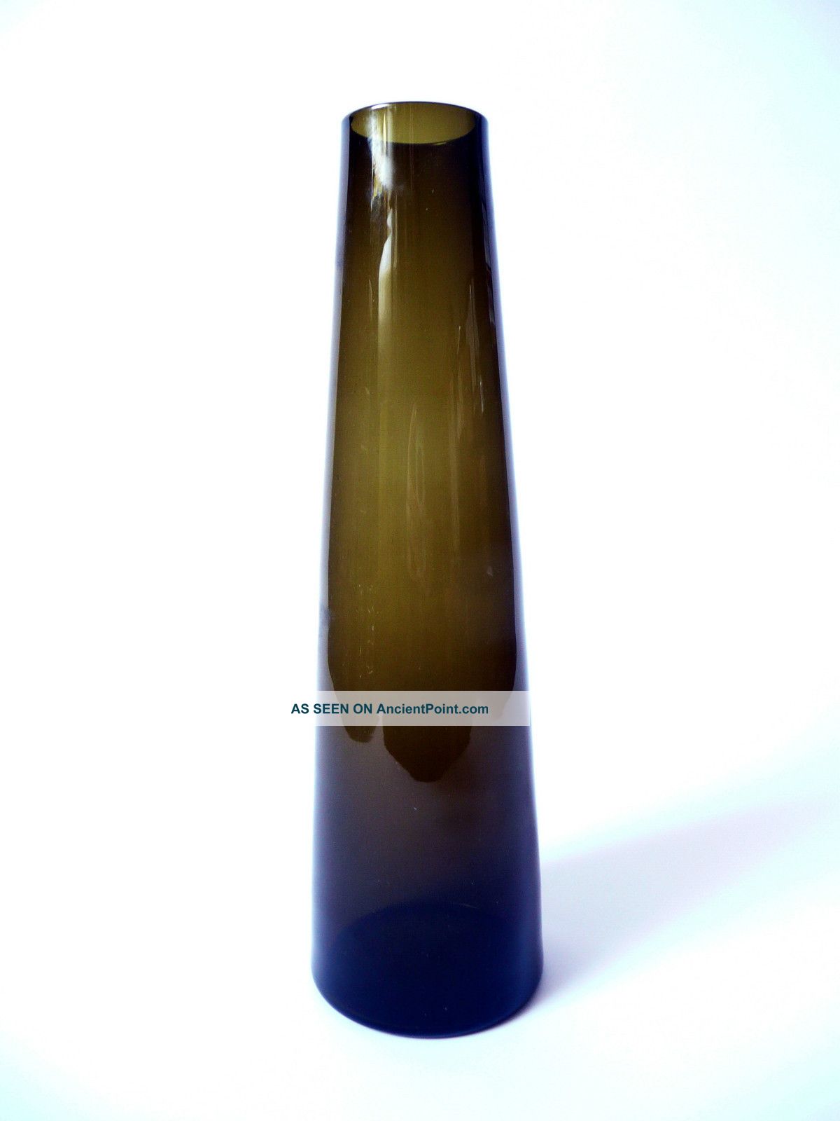 1970s Glass Vase Eames Panton Kaj Franck Iittala 60s Era Mid-Century Modernism photo