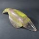Vintage Signed Maurice Heaton Enameled Glass Fish Platter Mid-Century Modernism photo 5