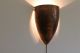 50`s 60`s Danish Copper Wall Light Sconce Fog & Morup Lyfa Shou Eames Era Lamps photo 4
