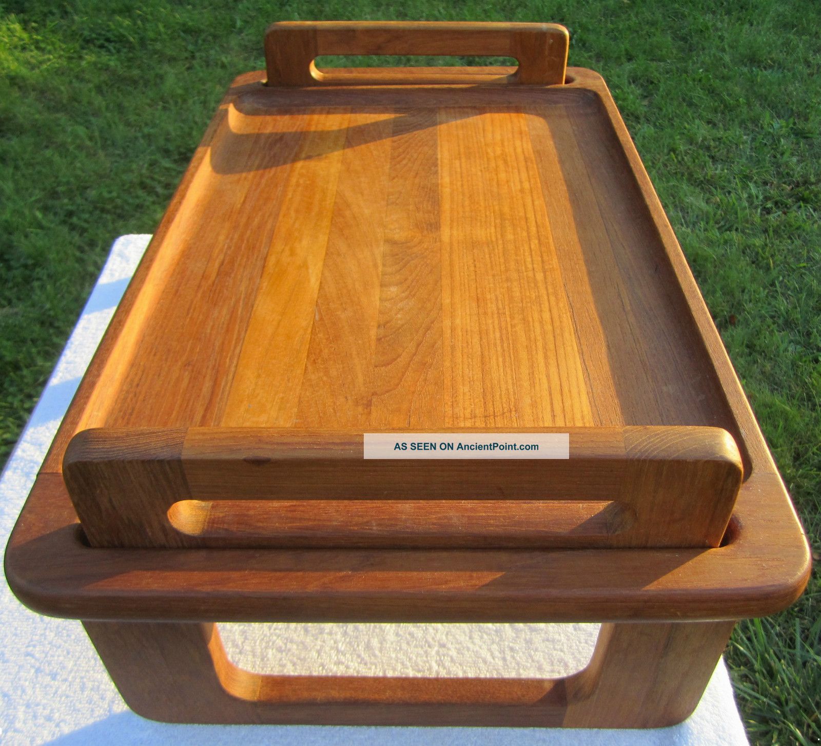 Vintage Dansk Teak Wood Convertible Bed Tray Butlers Serving Table Vintage Dansk Teak Wood Convertible Bed Tray Butlers Serving Table Modern Design
