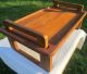 Vintage Dansk Teak Wood Convertible Bed Tray Butlers Serving Table Modern Design Mid-Century Modernism photo 2