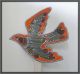 Signed Jere Mid Century Modern Enamel Metal Wall Sculpture Dove ~bird Flight Art Mid-Century Modernism photo 5