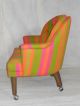 Wow Pr Mid Century Modern 70 ' S Club Lounge Chairs Danish Eames Era Upholstery Post-1950 photo 4