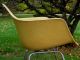 Eames Herman Miller Yellow Ochre Light Fiberglass Arm Shell Chair Midcentury Mid-Century Modernism photo 1