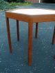 Pair Of Danish Mcm Teak Hexagonal (6 - Sided) Nesting Tables) W/ Laminate Tops Mid-Century Modernism photo 6