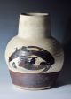 Paul Soldner Vase,  Mid Century,  Otis Years,  Abstract Expressionist Stoneware Vases photo 1