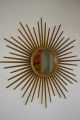 ✳ Vintage Sunburst Starburst Mirror Chaty Vallauris Modernist 1950s 1960s Retro Mid-Century Modernism photo 1