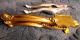 Vtg Antique Brass & Nickle ? Gold & Silver Tone Nutcrackers ~ 2 ~ Legs Mid-Century Modernism photo 3
