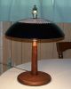 Vtg Mid - Century - Moderm Machine Age Table Desk Lamp Walnut Metal Danish Eames Mid-Century Modernism photo 11