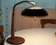 Vtg Mid - Century - Moderm Machine Age Table Desk Lamp Walnut Metal Danish Eames Mid-Century Modernism photo 2