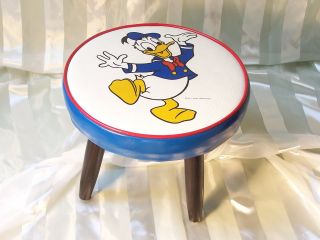 Rare Vintage Walt Disney Donald Duck Ottoman - - Rare photo