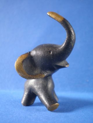 Stylised Austrian Bronze Elephant,  Mid 20th Century photo