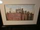 Vernon Carroll Porter Watercolor Listed Artist New York Skyline Mid-Century Modernism photo 2