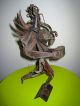 Vtg Mid Century Mod Steampunk Industrial 2 - Sided Metal Sculpture Eames Brutal Mid-Century Modernism photo 1