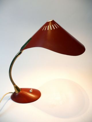 Vintage 1950s Table / Desk Lamp Stilnovo Atomic Eames Art Deco Italy 60s 70s Era photo