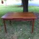 Teak Dining Table With Built In Extensions Mid Century Danish Modern Mid-Century Modernism photo 1